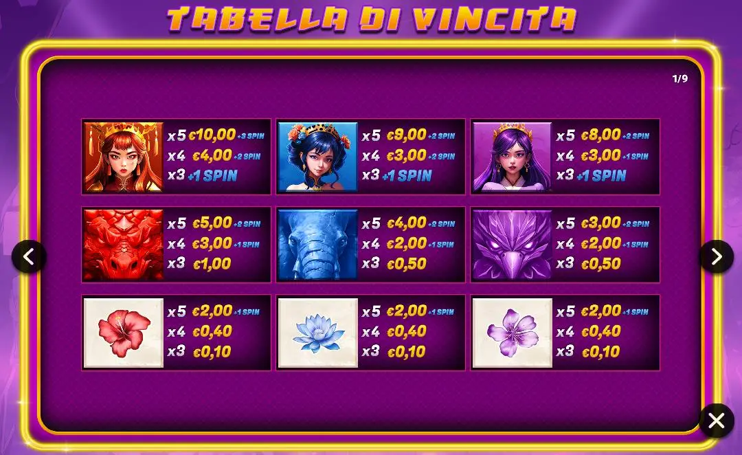 3 Queen Oriental Wild