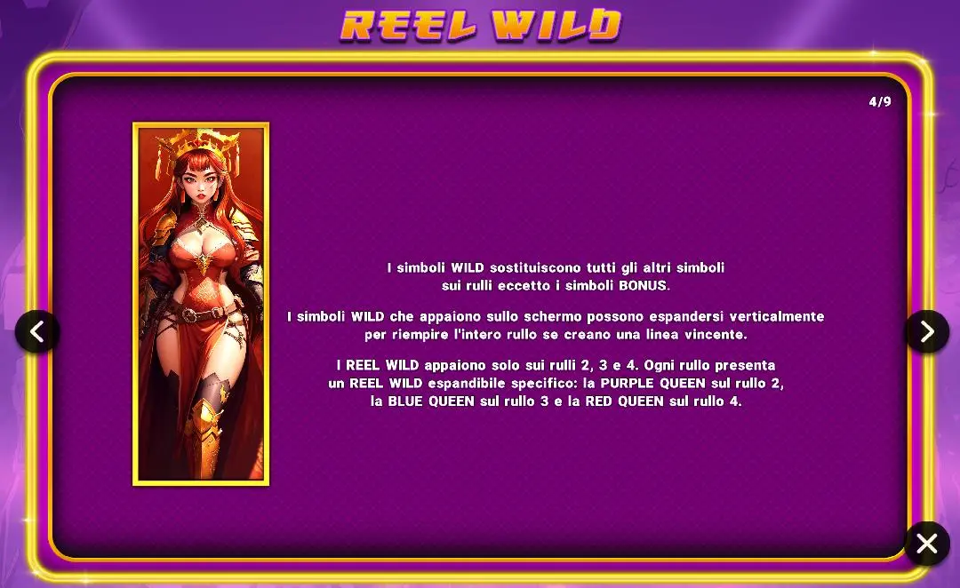 3 Queen Oriental Wild